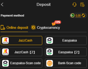 How to deposit money on 77x666 Games